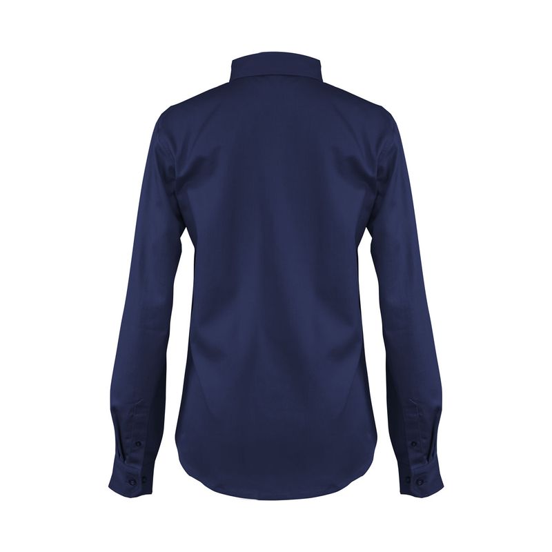 Blusa Ignífuga Antiestática NFPA 13034 Azul Marino Mujer - Imagen 2