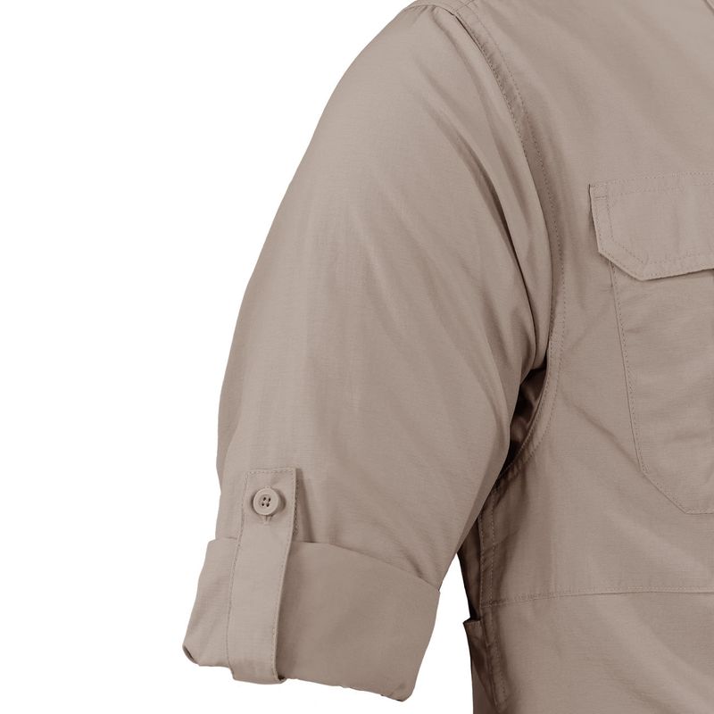 Blusa Lightwind W2000 Beige Mujer - Imagen 5