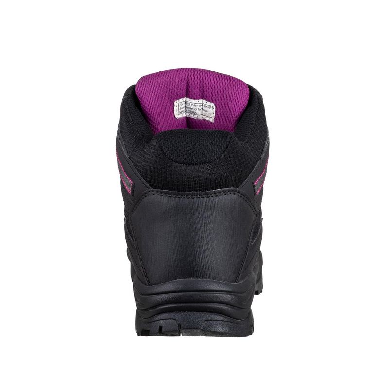 Botín Skechers Pomeria Negro/Morado Mujer - Imagen 4