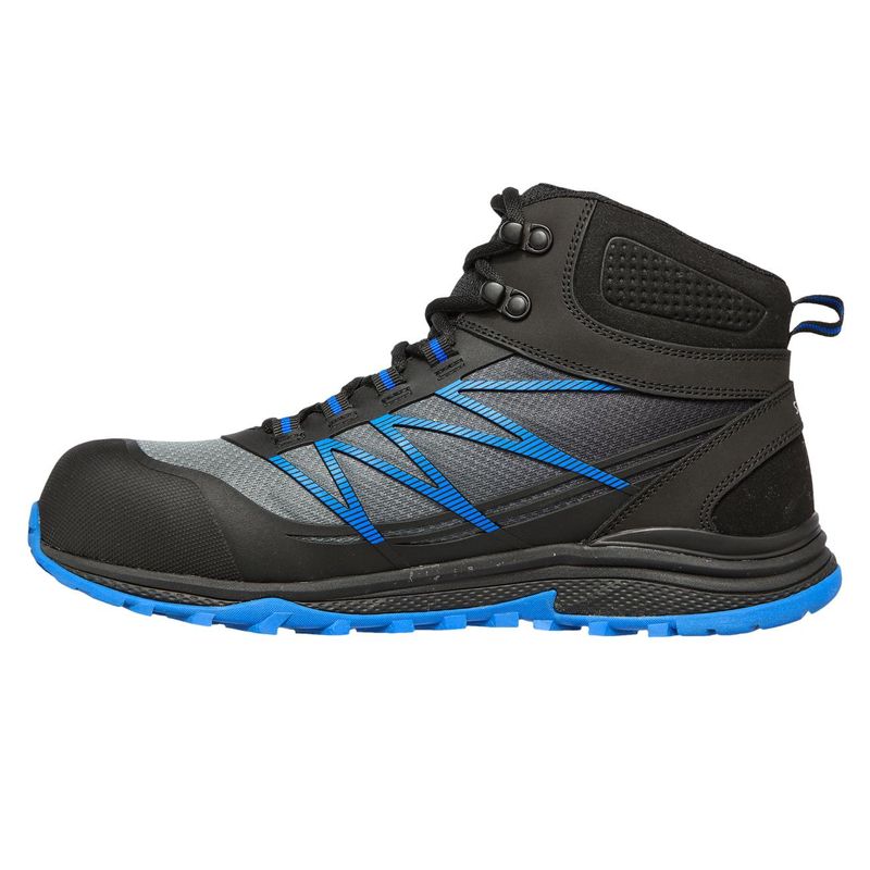 Botín Skechers Puxal-Firmle Negro/Azul - Imagen 2