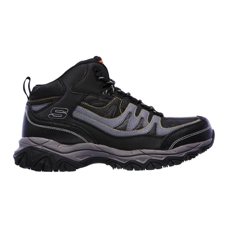 Botín Skechers Rebem Negro/Gris