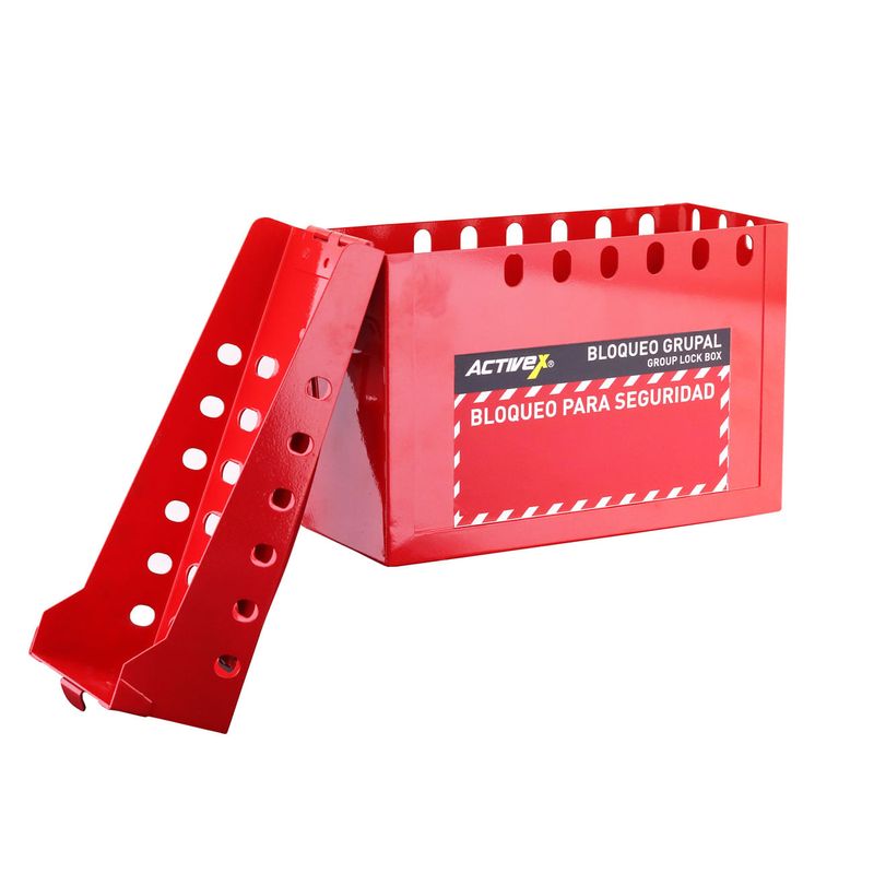 Caja de Bloqueo Activex para 16 candados Roja EP-8812 - Imagen 4