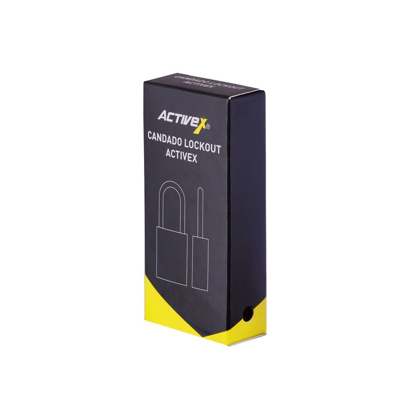 Candado Activex A05 Cuerpo Aluminio Blanco