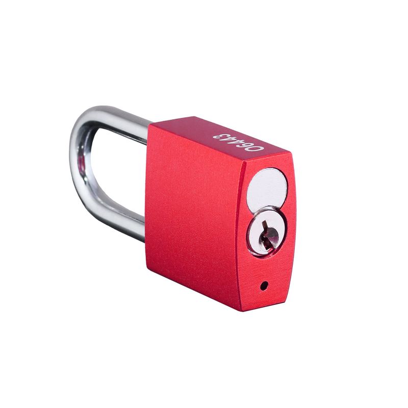 Candado Activex A05 Cuerpo Aluminio Rojo