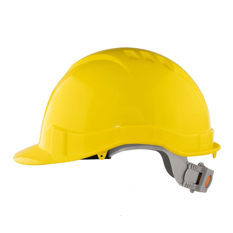 Casco Activex III Amarillo Arnes Boton - Imagen 2