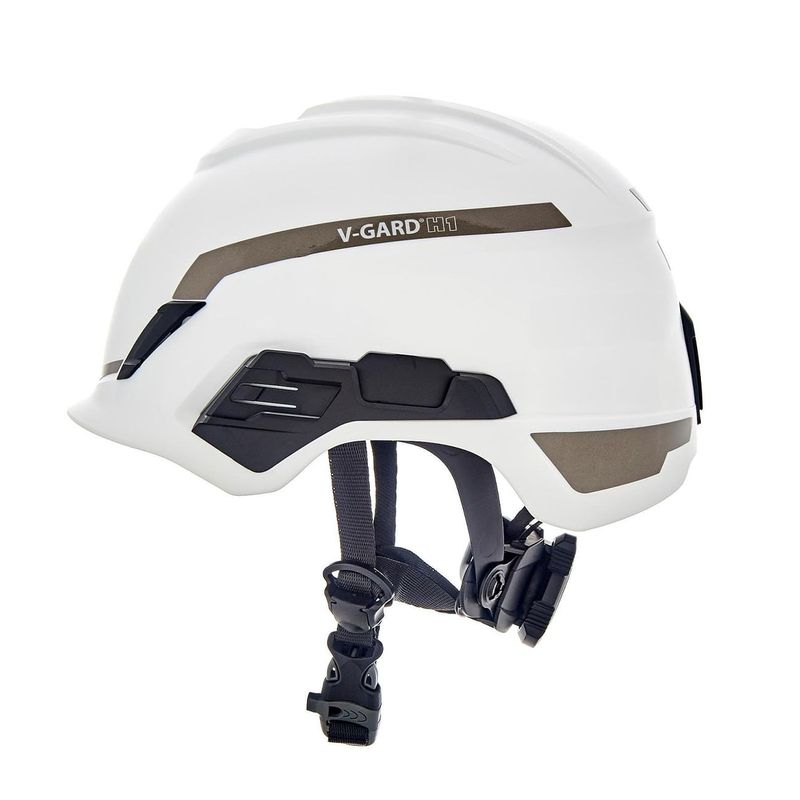 Casco MSA V-Gard H1 No Ventilado Blanco - Imagen 2