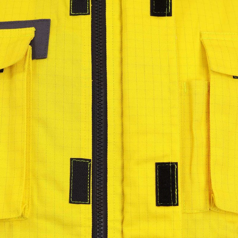 Chaleco Geologo Ignifugo Absolute Fire FRSVT NFPA 13034 Amarillo - Imagen 5