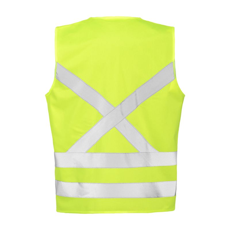 Chaleco Reflectante Amarillo Con Cierre