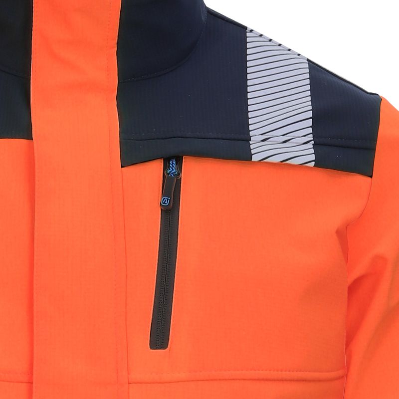 Chaqueta Slack Hi Viz Absolute Zero Naranjo