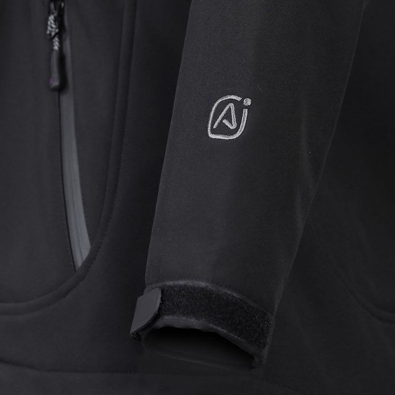 Chaqueta Softshell Negra Mujer Z-1600