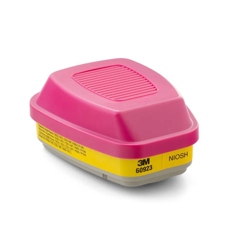 Filtro 3M 60923 Mixto P100/Vapores Organicos y Gases Acidos