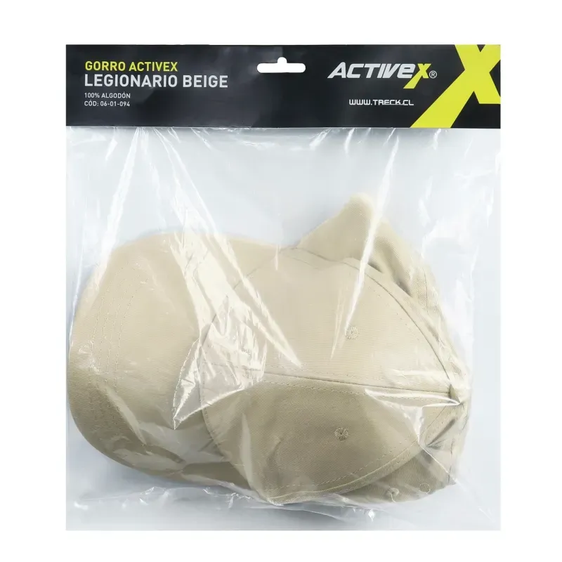 Gorro Activex Legionario Beige 100% Algodón UV
