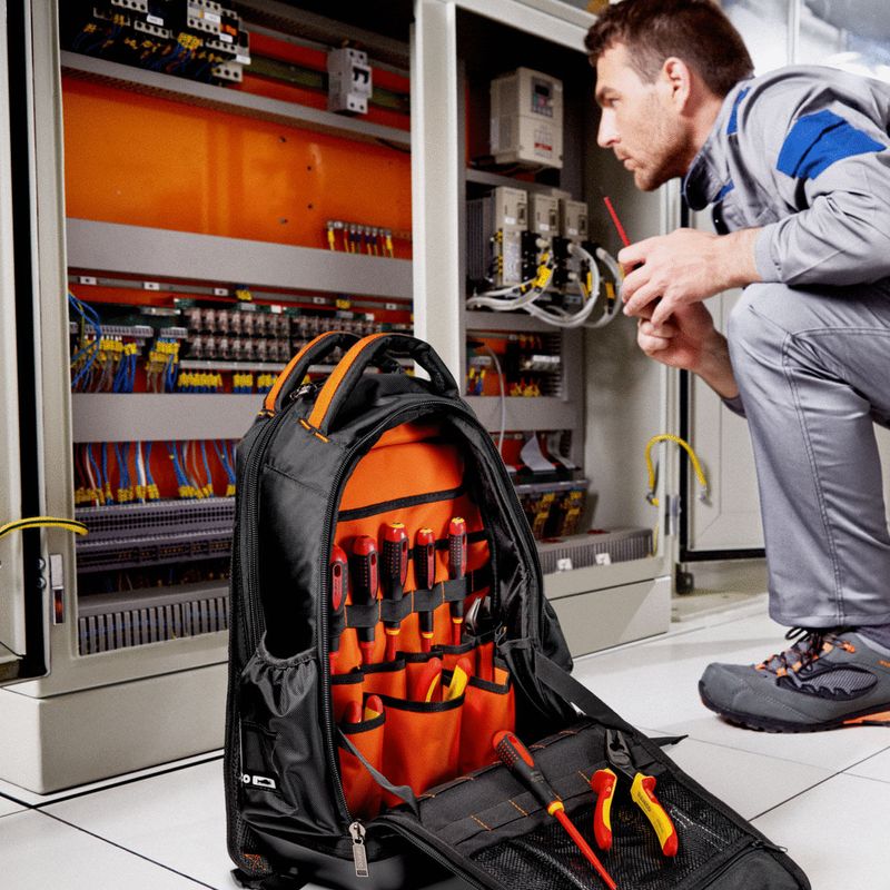 Mochila Porta Herramientas Con Base Rígida Antideslizante
