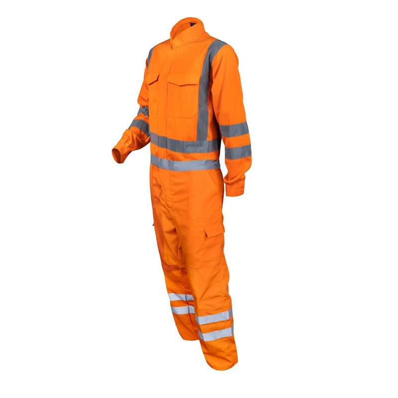 Overol Acid Pro Naranja Con Reflectantes 360° - Imagen 2