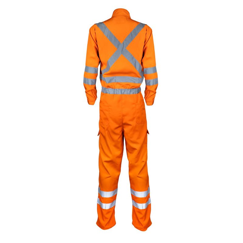 Overol Acid Pro Naranja Con Reflectantes 360°