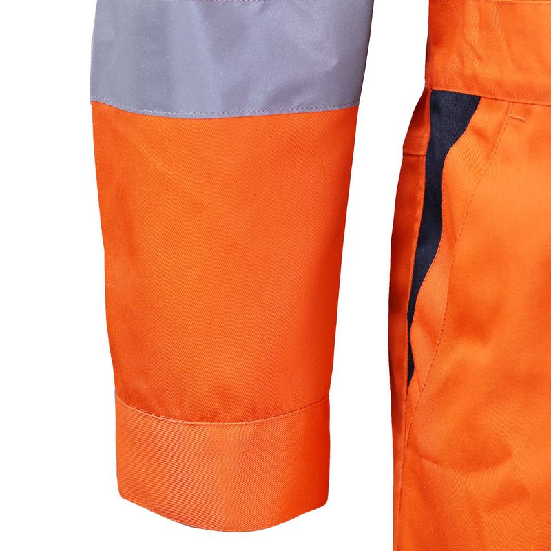 Overol Activex Canvas Naranjo Mujer Reflectante 360° - Imagen 6