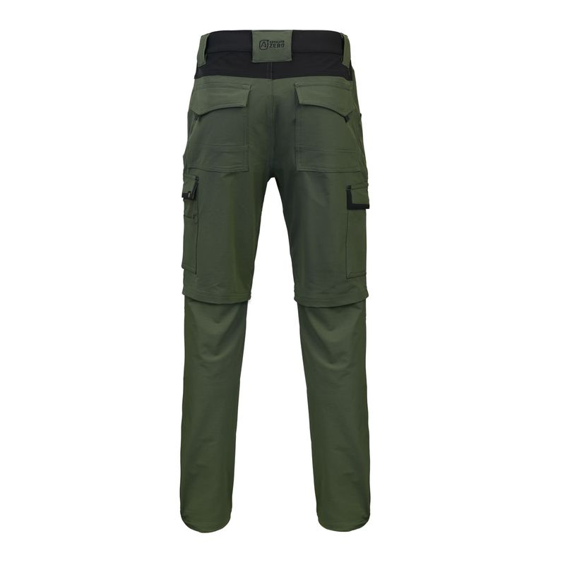 Pantalon Lightwind H3300 Ripstop Spandex Verde UV - Imagen 2