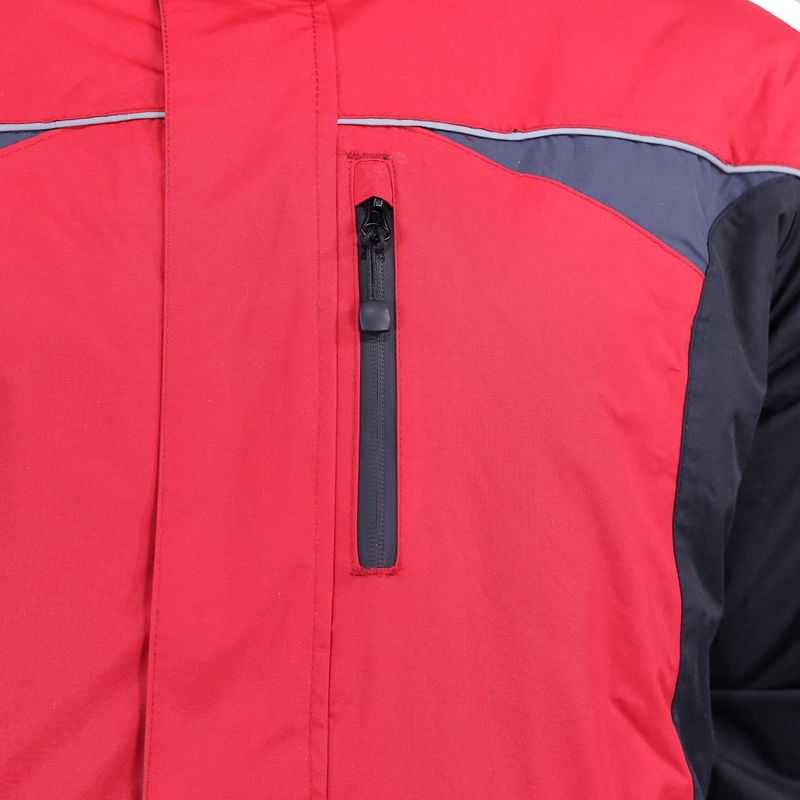 Parka Hombre 3 en 1 Rojo/Negro Z-0400 - Imagen 5