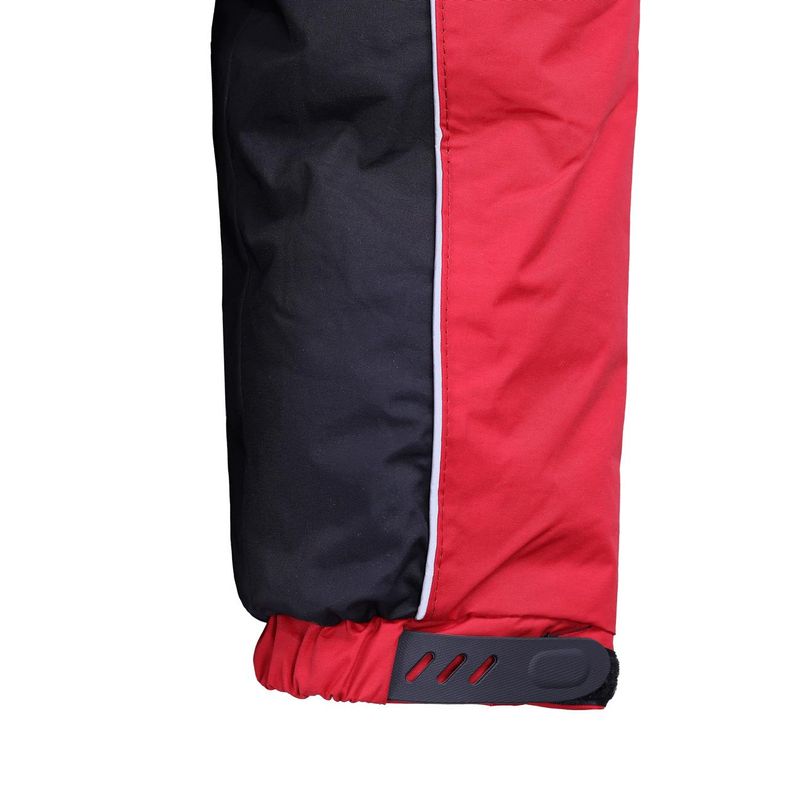Parka Hombre 3 en 1 Rojo/Negro Z-0400