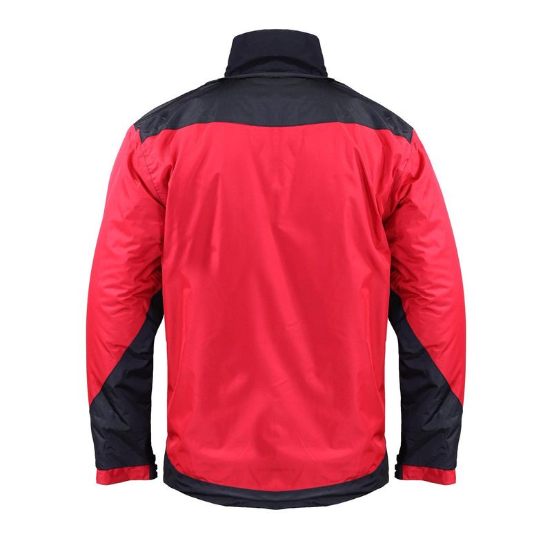 Parka Hombre Rojo/Negro Z-0500 N - Imagen 2
