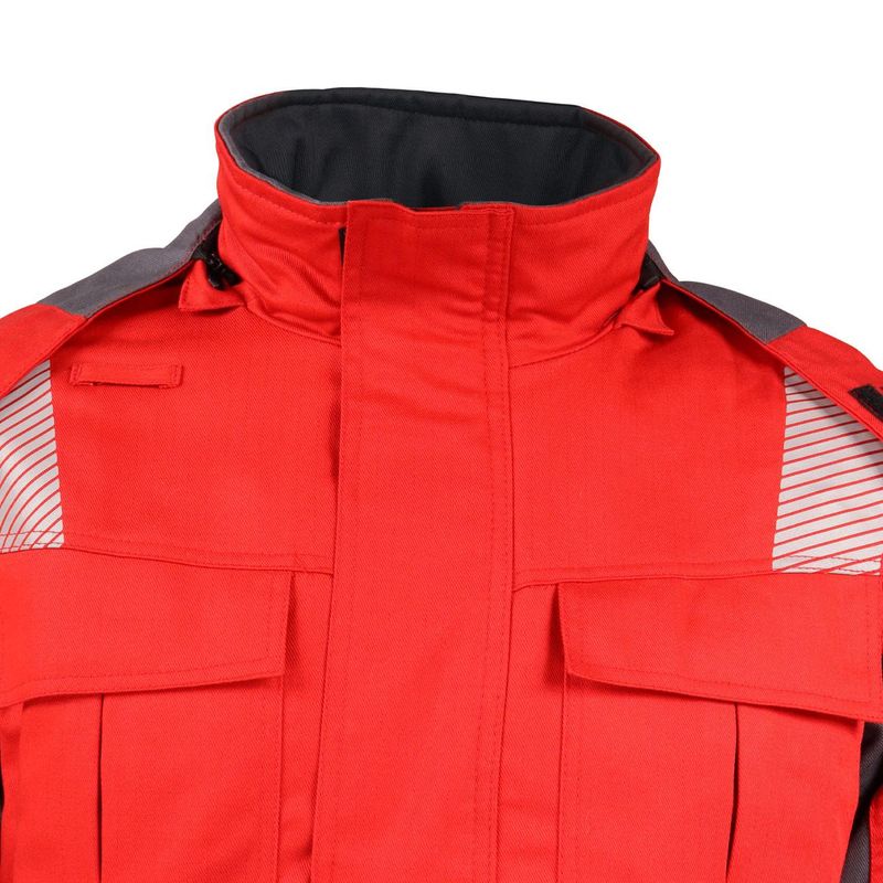 Parka Ignifuga Absolute Fire Antiestática FRWJT NFPA 13034 Roja - Imagen 6