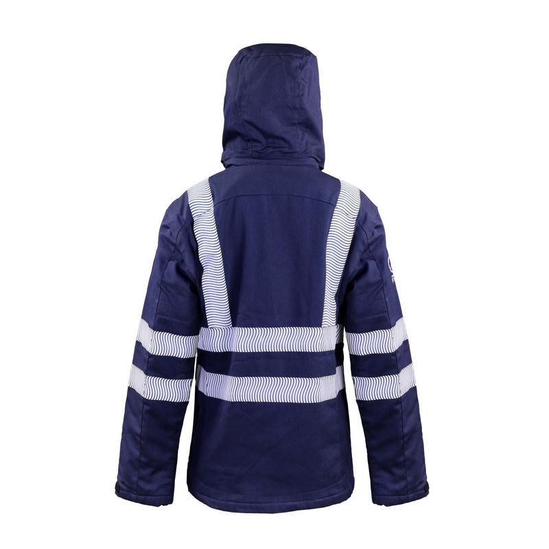 Parka Ignifuga Absolute Fire FRWJT Azul Marino Mujer