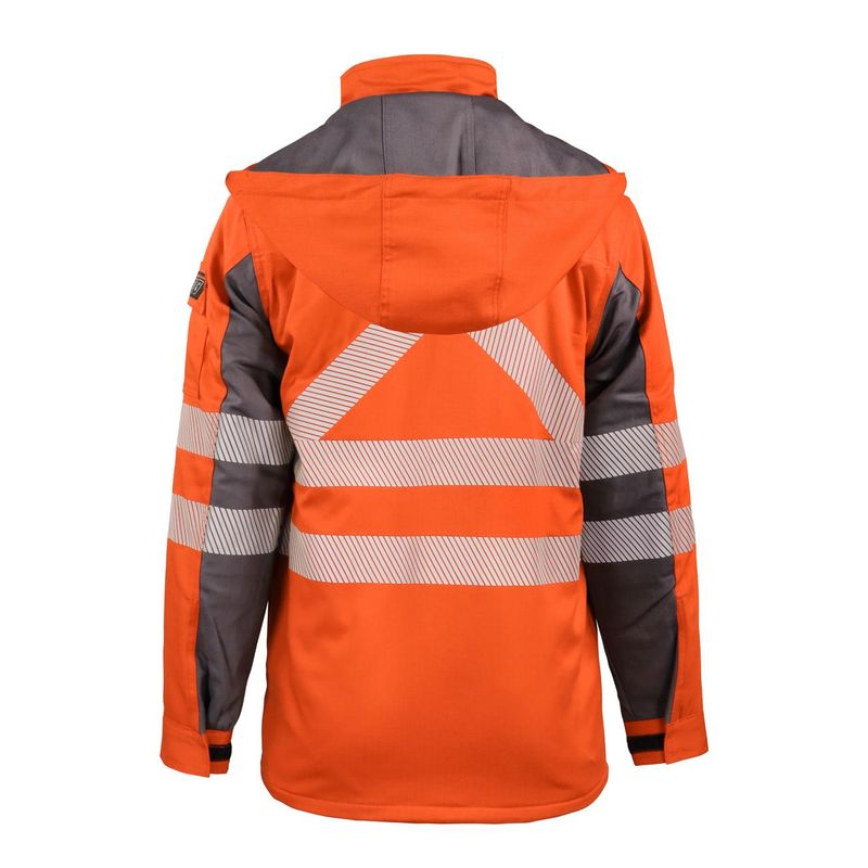 Parka Ignífuga Antiestática NFPA 13034 Naranja - Imagen 2
