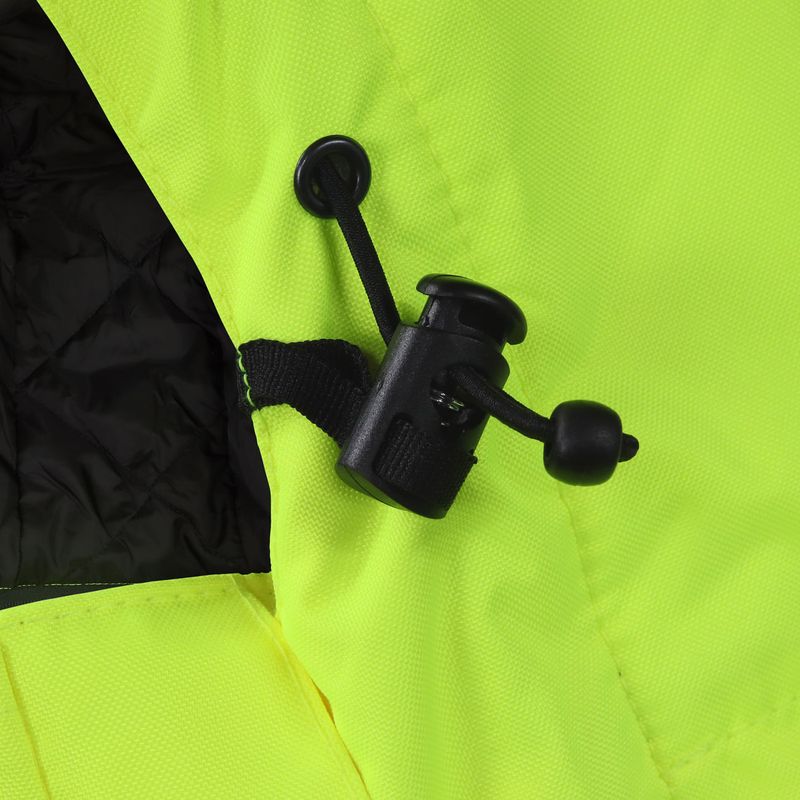 Parka Térmica Alpine Amarillo fluor/Azul