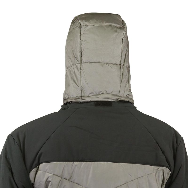 Parka Thinsulate Hombre Gris/Negro Z-9000