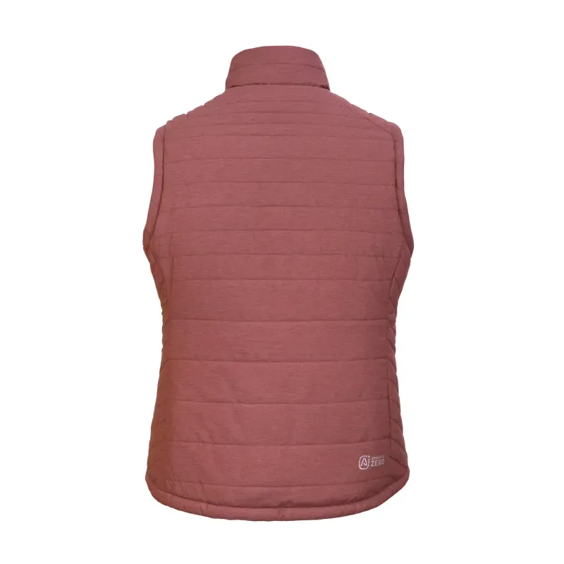 Parka sin manga reversible thinsulate mujer negro/malva z-2100 - Imagen 4