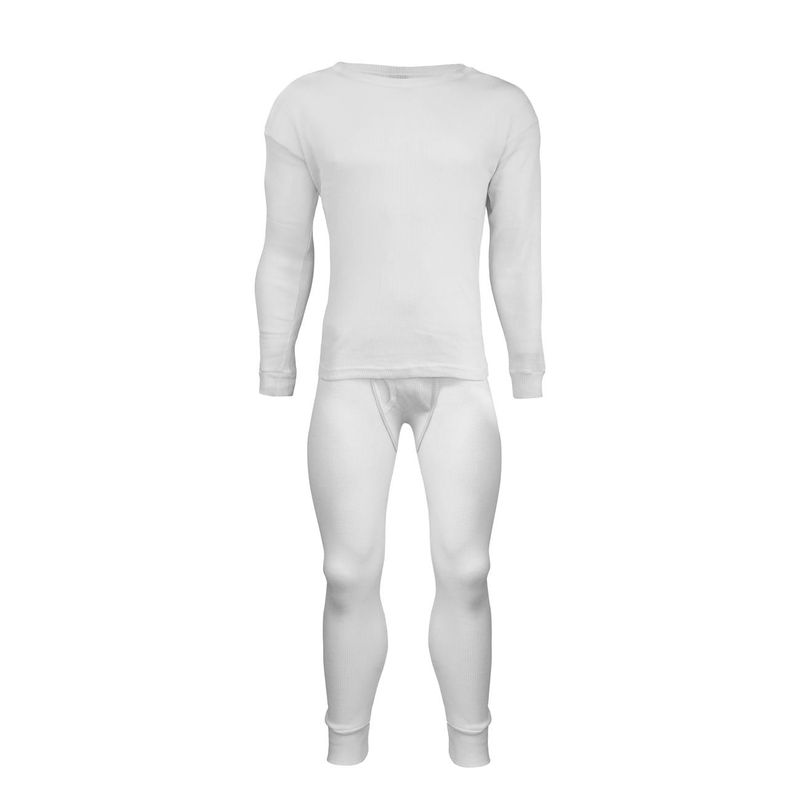 Pijama Panal Blanco 60/40 (Nacional)