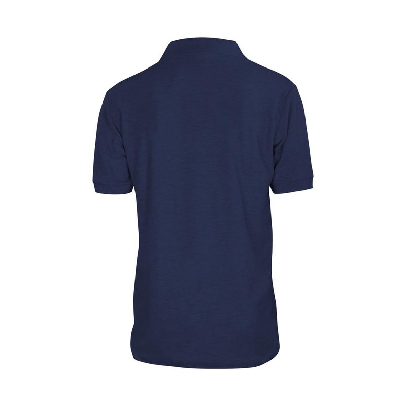 Polera Activex Pique Azul Marino M/Corta UV