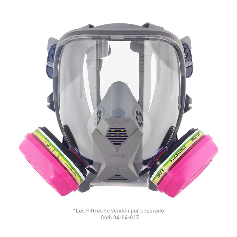 Respirador Activex Full Face Silicona ATX 1500 Talla Universal - Imagen 7
