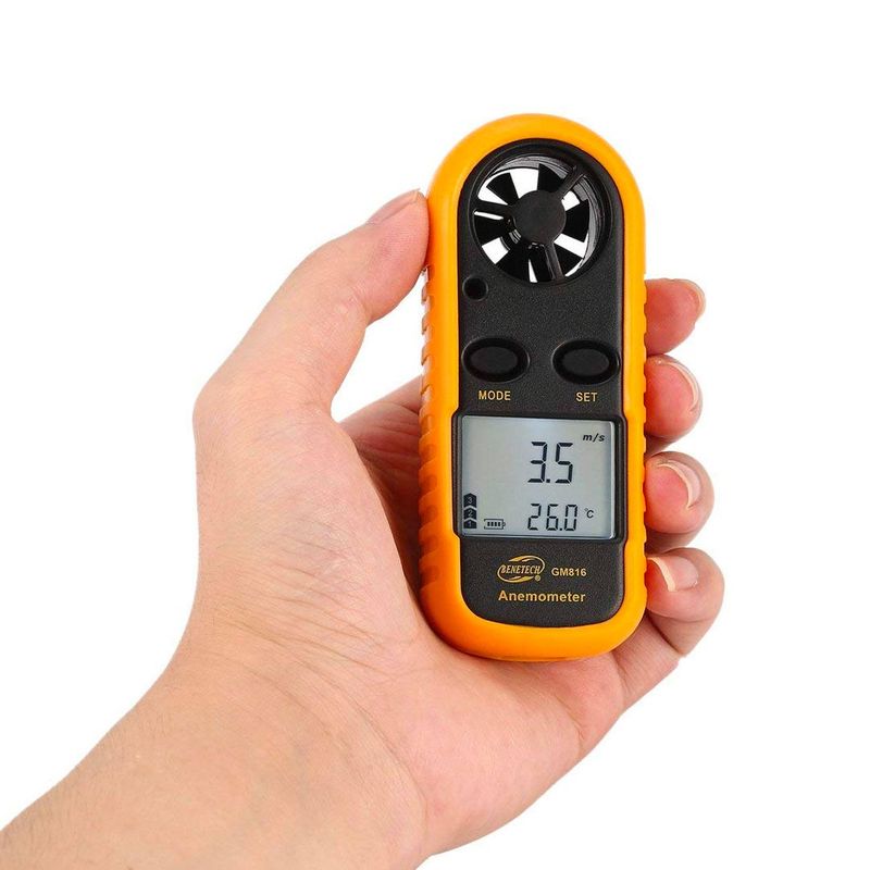 Termo Anemómetro GM-816 (con certificado de calibración)