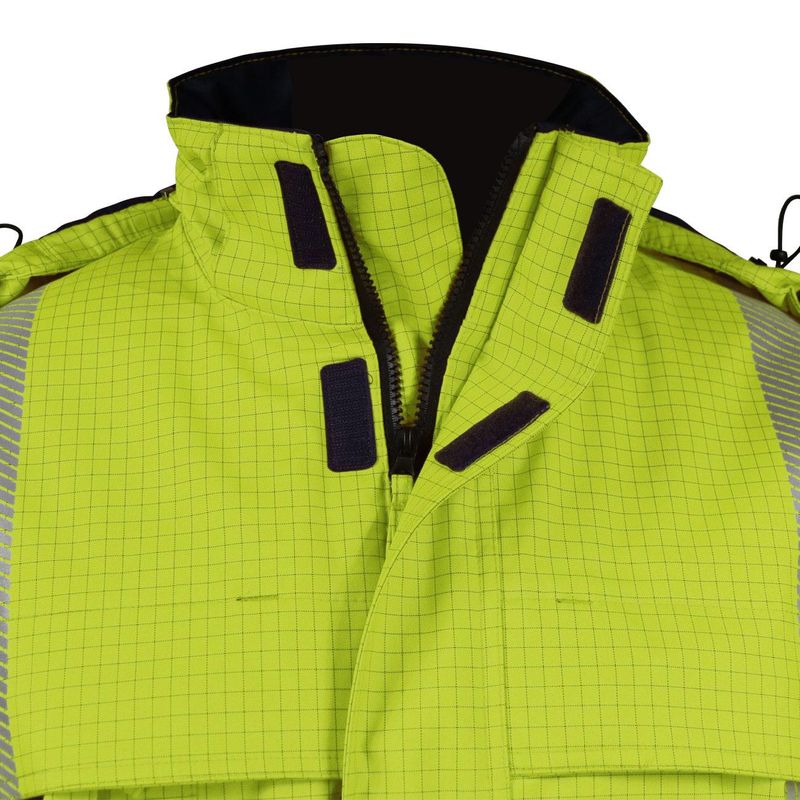 Traje Alpine Ignifugo Multinorma Amarillo