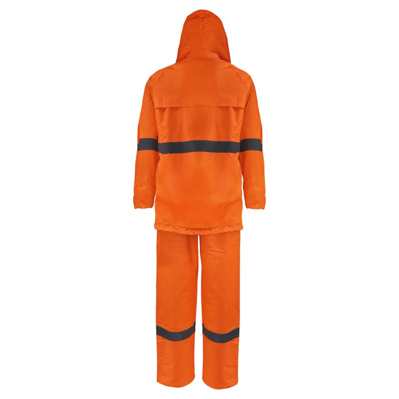 Traje PU Acid Block Naranjo