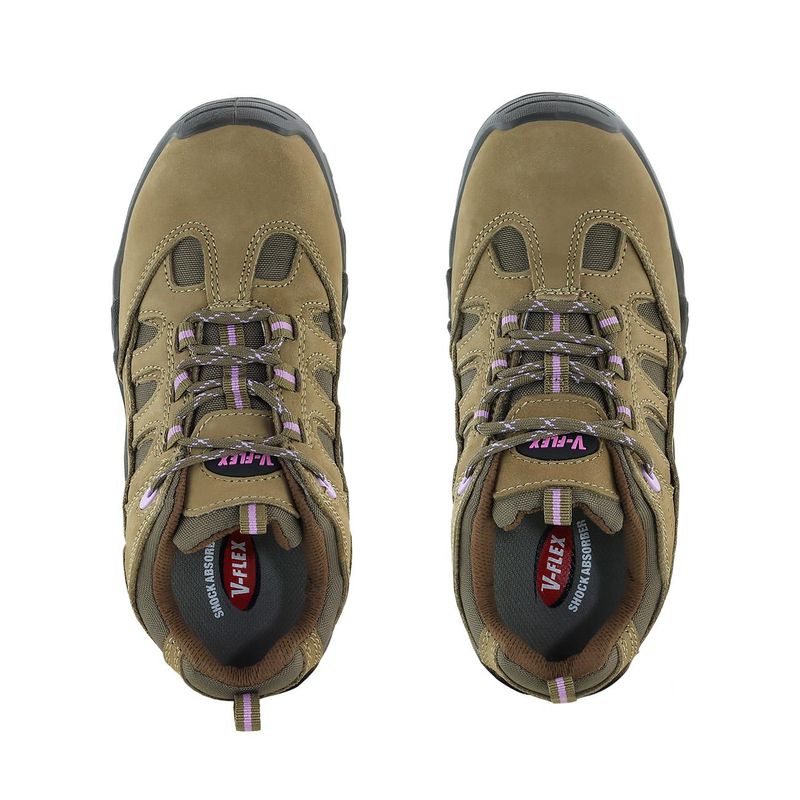 Zapato V-Flex V3 Mujer Nobuck Café - Imagen 9